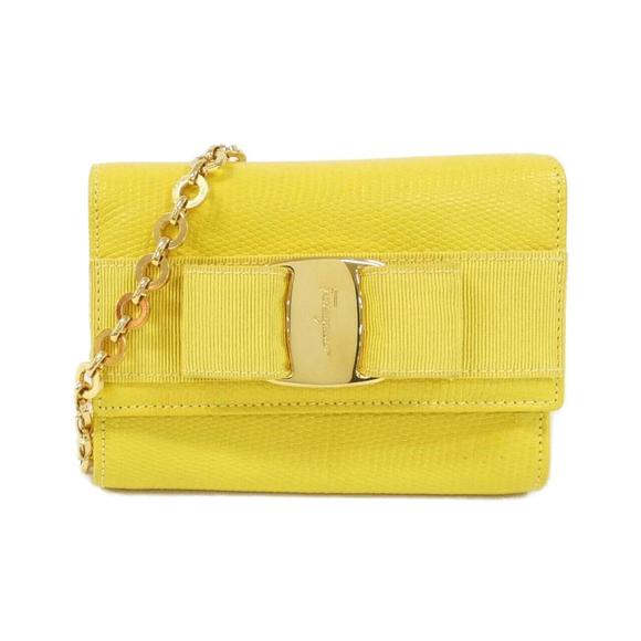 Salvatore Ferragamo Handbags - SALVATORE FERRAGAMO Yellow Shoulder Bag